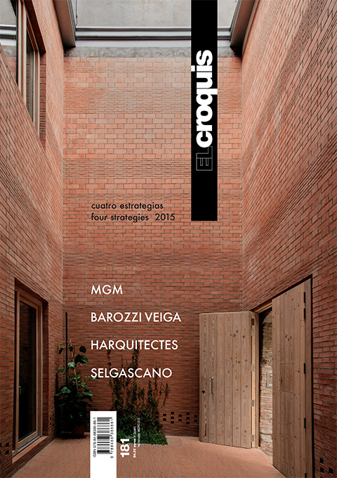 El Croquis 181: MGM - BAROZZI VEIGA - HARQUITECTES - SELGASCANO (출판사 품절=구입불가)