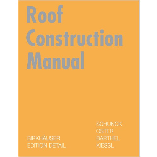 Roof Construction Manual-Hardcover
