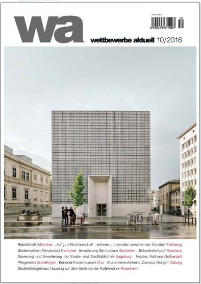 wettbewerbe aktuell - Issue 10 / 2016
