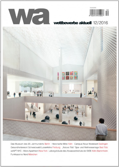 wettbewerbe aktuell - Issue 12/ 2016