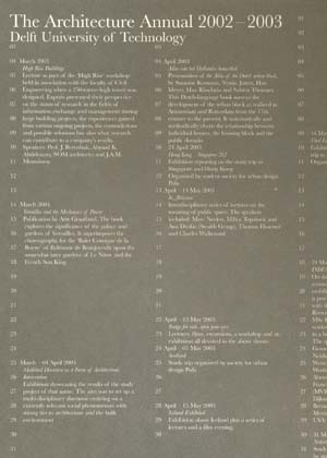 The Architecture Annual 2002-2003