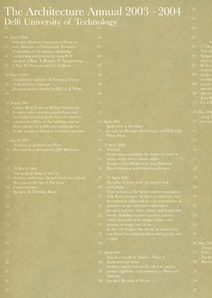 The Architecture Annual 2003-2004
