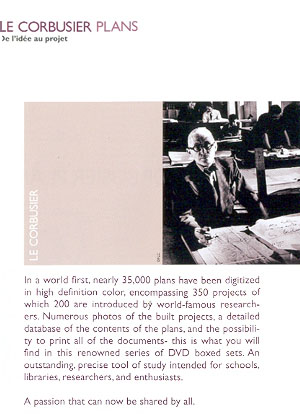Le Corbusier Plans...V16+16 DVD/Le Crobusier 설계플랜 전집