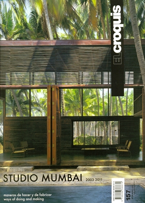 El Croquis No.157:Studio Mumbai Architects 2003-2011 (출판사 품절=구입불가)