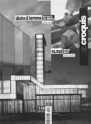 EL Croquis 118 : No.mad + Cero9 + Abalos & Herreros (출판사 품절=구입불가)